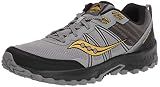 Saucony Men's Excursion TR14 Trail Running Shoe, Grey/Gold, 11