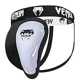 Venum "Challenger" Groinguard and Support, Ice, Medium, Black