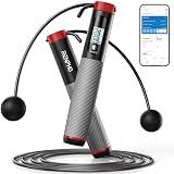 RENPHO Smart Cordless Jump Rope with Counter, App Data Tracking
