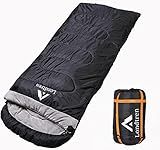 Londtren Large 0 Degree Sleeping Bags for Adults Cold Weather Sleeping Bag Camping Winter Below Zero 20 15 Flannel Big and Tall XXL