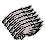 6Pcs Rugby Team Logo Iron On Sew On Eagle Patch Applique for Clothes, Dress, Hat, Jeans, DIY Accessories 88807