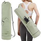 sportsnew Yoga Mat Bag with Water Bottle Pocket & Wet Pocket for Women