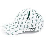 Sprints Race Day Performance Running Cap | The Lightweight, Quick Dry, Sport Hat, One Size, Unisex (Turtles) White