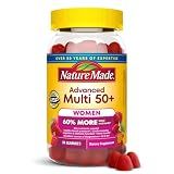 Nature Made Advanced Multivitamin Gummies 50+ for Women, 84 Multi Vitamins
