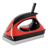 Swix Universal Waxing Iron, 110V Adjustable Temperature, Red, Large Base Plate