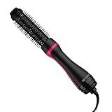 REVLON One-Step Hair Dryer and Styler - Root Booster Round Brush for Styling, Dryer Brush for Fast and Easy Salon-Quality Blowout, More Shine and Less Frizz (1-1/2 in)