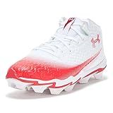 Under Armour Men's Spotlight Hammer RM, (102) White/Red/Red, 8.5, US