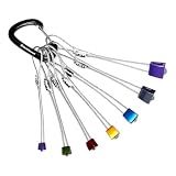 BLACK DIAMOND Classic Stopper Set #5-11, Durable Aluminum Nuts, Color-Coded