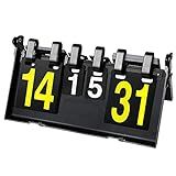 TOPOKO Scoreboard, Score Keeper, Score Flipper, Sport Scoreboard for Indoor & Outdoor Sports, Portable Scoreboard Flips up to 31