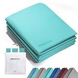 PROIRON Foldable 72"x24"x0.24"(6mm) TPE Travel Yoga Mat, Folding Mat Thick for Home Workout & Travel, Non Slip Yoga Mats with Carry Bag, Packable Pilates Mat for Home Gym, Pilates, Fitness, Stretching-Green
