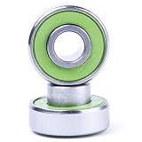 Zealous Bearings for Skateboards and Longboards (Steel)