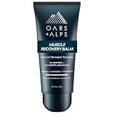 Oars + Alps Muscle Recovery Balm and Rub, Muscle Pain Relief Balm, 1pk, 3oz