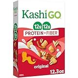 Kashi GO Protein Cereal, 12g Protein, 12g Fiber, Original, 12.3oz Box (1 Box)