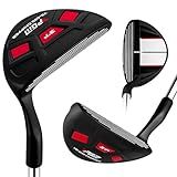 PGM 35" Golf Club Chipper 37° for Right Handed, Men and Women Chipping Putter and Wedge for Short Game Improvement Black