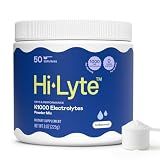 Hi-Lyte K1000 Electrolytes Powder Mix Unflavored Keto & Performance, 50 Servings