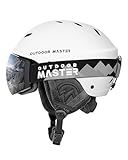 OutdoorMaster Kelvin Ski & Snowboard Helmet Set with Goggles for Men, Women & Youth