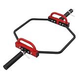 JDGG Olympic Trap Bar, Hex Deadlift Squat Bar for 2" Olympic Barbell | 49" Shrug Bar with Handles, 500Lbs Weight Capacity Suitable Home Gym Equipment Workouts for Beginners,Women,Men