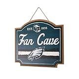 FOCO NFL Official Primary Logo Established 15" Fan Cave Wall Sign (Philadelphia Eagles, One Size)