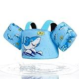 Gogokids Toddler Swim Vest for Kids 24-66 lbs, Swimming Puddle Float Jumper[Secure Adjustable Fit] Pool Floats with Arm Floaties Swim Jacket Water Wings for Kids Swimmies Children Boys Girls 1-6 Years