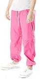 Funny Guy Mugs 80s & 90s Retro Neon Windbreaker Pants, Large