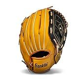 Franklin Sports Field Master Series Baseball Gloves, 12.5", Right Hand Throw