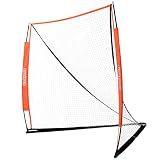 GoSports Regulation Size 6 ft x 6 ft Portable Lacrosse Net - Bow Style Frame with Carrying Case