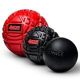 4KOR Massage Balls for Trigger Point Therapy - Myofascial Release Ball - Muscle Relief for Back, Neck, Shoulder, Foot Pain - Fitness Massage Balls for Mobility - Deep Tissue Release Ball