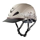 Troxel Dakota Trail Horse Riding Helmet, Low-Profile Light Adjustable Design, Safety Horseback Riding Gear, Large (7-1/4-7-3/8), Traildust