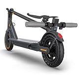 VOLPAM Electric Scooter, 350W/500W Powerful Motor, 8.5"/10" Solid Tires, 19Mph, 28/23/21/16 Miles Max Range, Dual Braking
