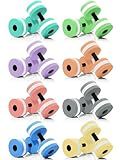 Shappy 16 Pcs Water Weight Aquatic Exercise Dumbbells for Pool Macaron Color Aerobics Equipment EVA Foam Dumbbells Set Aquatic Exercise Equipment Hand Bar for Fitness Sports (Pastel Color)