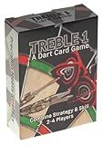 Hickoryville Treble 1 Cards - Strategic Dart Training System, 65-Card Deck with Wild Cards, 2-4 Players or Solo Practice, Darts Skill Building & Competition for Adults