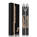 MARCOLO Nunchucks for Kids and Adults,Safe Training Nunchucks/Nunchakus(Black)