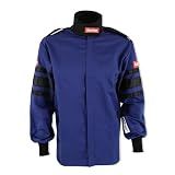 RaceQuip 111027RQP 110 Series Driving Jacket SFI 3.2A/1 Blue/Black Stripe 2XL