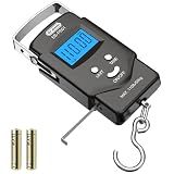 Dr.meter Fish Scale, 110 lb Digital Luggage Scale with Tape