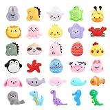 Skirfy 30PCS Mini Plush Animal Claw Machine Refills, 1.8" Cute Stuffed Animal Prize Pack, Universal Toys for Kids, Party Favors, Carnival Prizes, Treasure Box Rewards, Classroom Gifts
