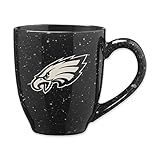 Rico Industries NFL Football Philadelphia Eagles 16 oz Team Color Laser Engraved Ceramic Coffee Mug forRico Industries NFL Fans