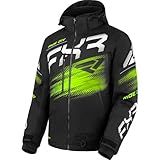 FXR Men's Boost FX 2-in-1 Jacket (Black/Lime - Large)