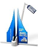 SandShark Premium Fluke Anchor-Retractable Shaft for Easy Storage-Aluminum Pontoon Boat Anchor for Boats to 30 ft-Under 5lbs. Must Have Sand Anchor for Boat, Boat Anchor Kit, Pontoon Boat Accessories