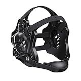 Wrestling Headgear for Youth & Adults (Age 10+), Quick-Adjust Secure Fit with Soft Chin Cup, Full-Cover Dual-Layer Ear Guards for Wrestling, MMA, BJJ & Jiu Jitsu
