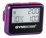 Gymboss Interval Timer and Stopwatch - Violet/Pink Metallic Gloss