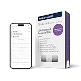 KardiaMobile 6L Max EKG Monitor, Includes One-Year KardiaCare Subscription, FDA-Cleared Heart Monitor, Medical-Grade Results in 30 Seconds, Unlimited Recordings, Works with Smartphones and Tablets