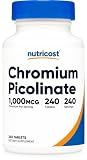 Nutricost Chromium (1000mcg) 240 Tablets - Gluten Free, GMO-Free