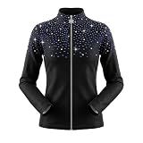 JoyCan Figure Skating Jacket Fleece Lined Warm Training Coat