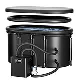 Ice Bath Chiller & 148Gal Cold Plunge Tub Kit for Cold Recovery Therapy