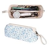idoltimes Hair Tools Travel Bag, Quilted Hair Tool Bag for Women, Portable Hair Dryer Organizer Case Compatible with Dyson Airwrap Styler