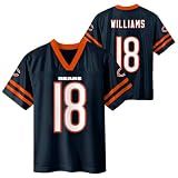 Caleb Williams Chicago Bears #18 Youth 4-18 Navy Home Jersey - Large 10/12