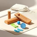 MUCITAGF Balance Board, Cork Foot Strengthener for Balance Stability, Improved Foot Function, Enhanced Foot Strength, Mobility and Prevent Falls | Balance Trainer