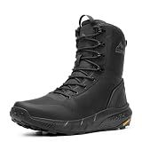 NORTIV 8 Men's Military Tactical Boot Zipper,Black-9 Inches,11