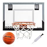 Franklin Sports Pro Hoops Over The Door Mini Basketball Hoop - Black