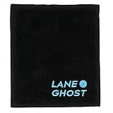 Lane Ghost Bowling Ball Shammy Pad | Bowling Ball Cleaner | Oil Removing Cloth for Hook Consistency & Performance | Bowling Ball Cleaning Accessory